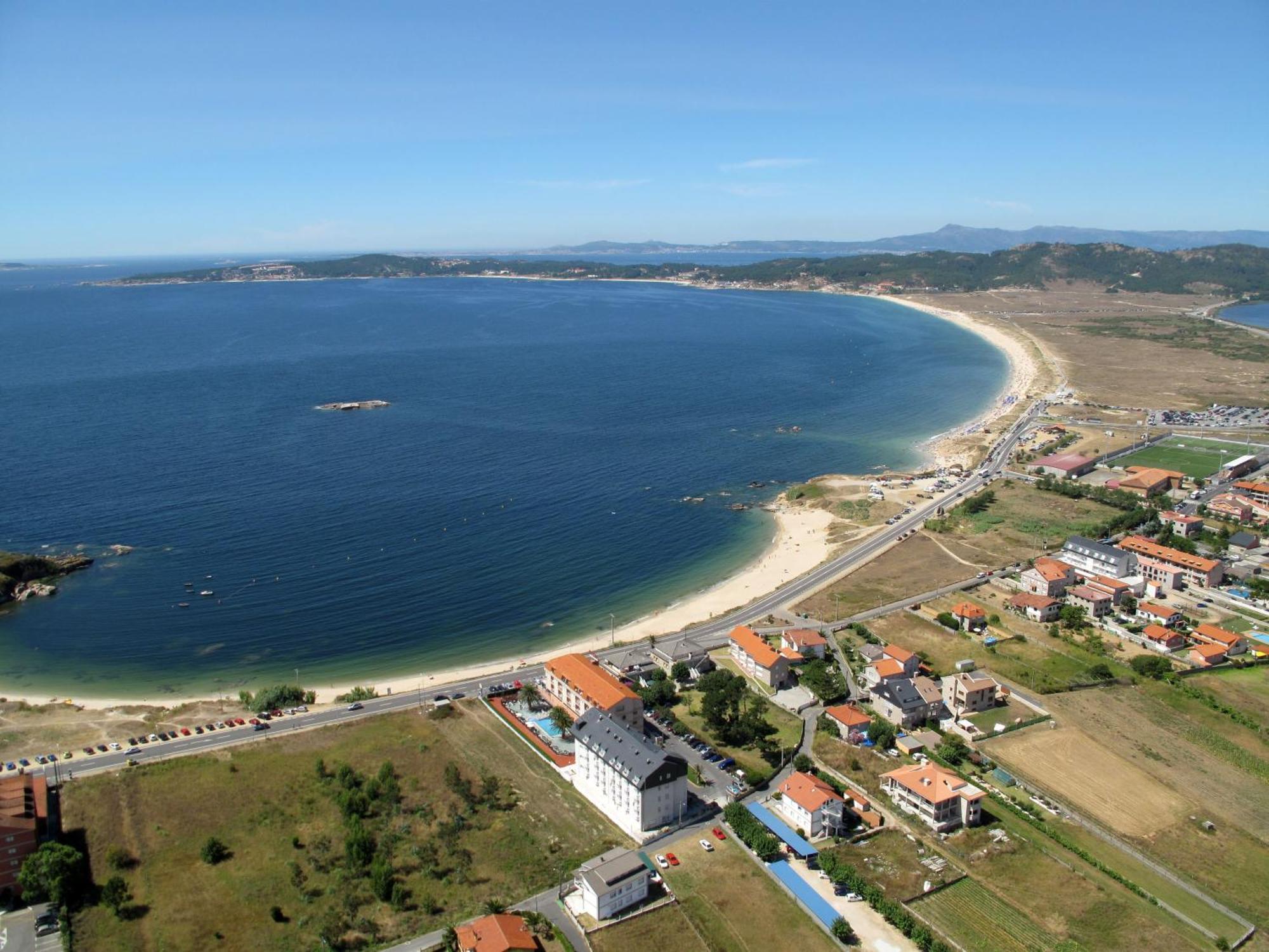 Playa de la Lanzada Hotel La Lanzada מראה חיצוני תמונה
