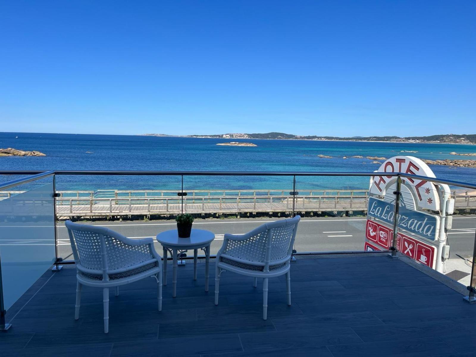 Playa de la Lanzada Hotel La Lanzada מראה חיצוני תמונה