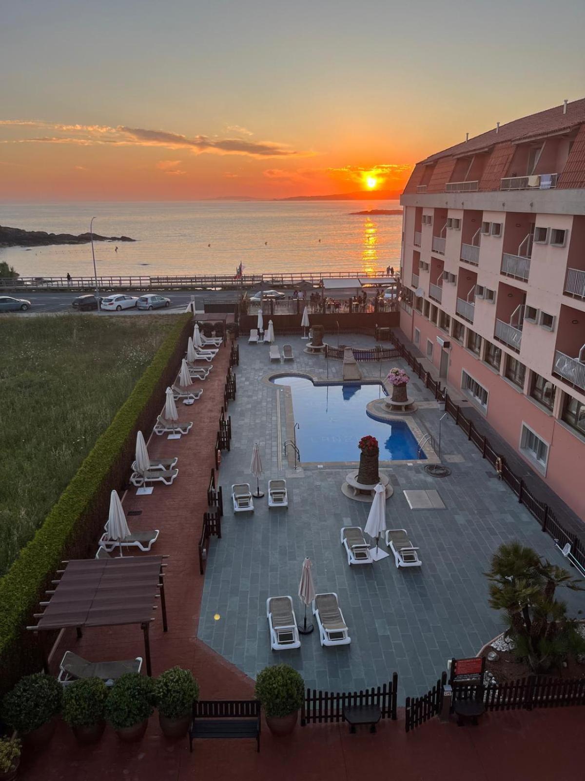 Playa de la Lanzada Hotel La Lanzada מראה חיצוני תמונה